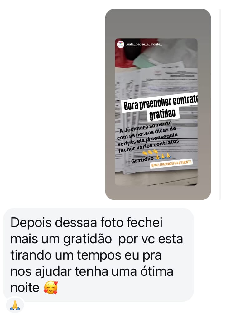 Depoimento de aluna